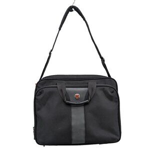 Wenger Swiss Gear The Legacy Laptop Briefcase Travel Bag Black Travel Crossbody